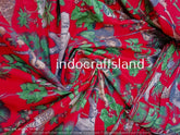 Indian Cotton Fabric – Hand Block Print Boho Fabric for Summer Dresses & Quilting
